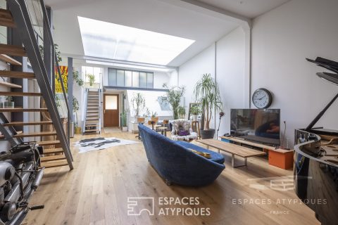 Loft dans un ancien atelier de confection de textile