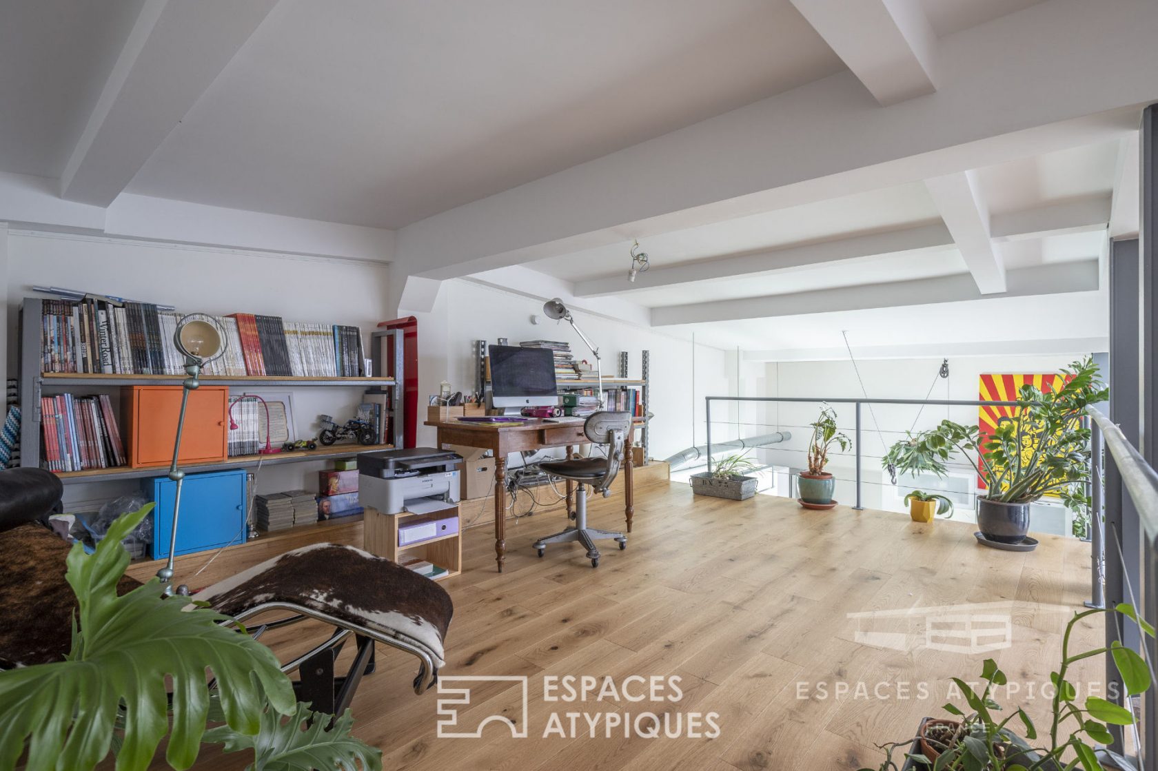 Loft dans un ancien atelier de confection de textile