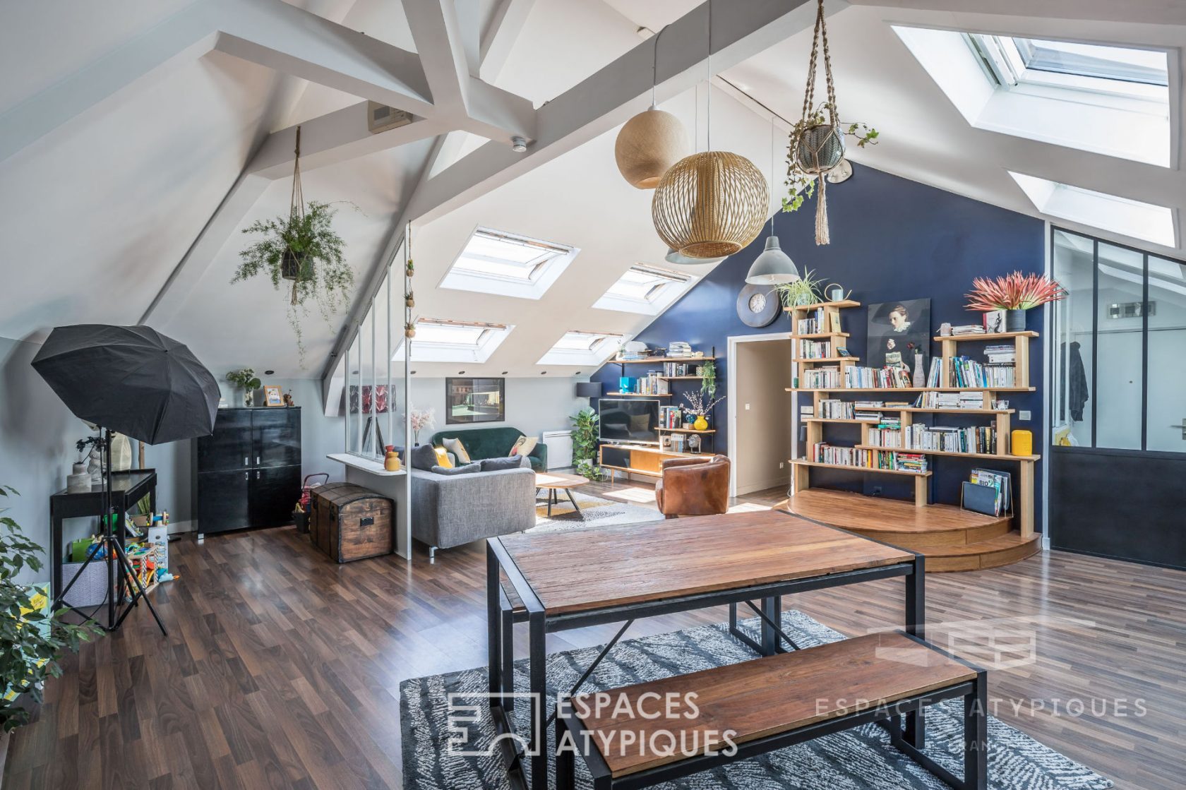 Appartement sous les toits