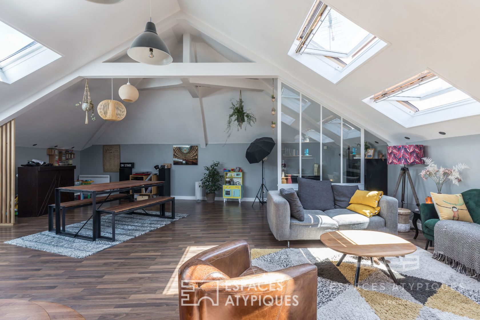 Appartement sous les toits