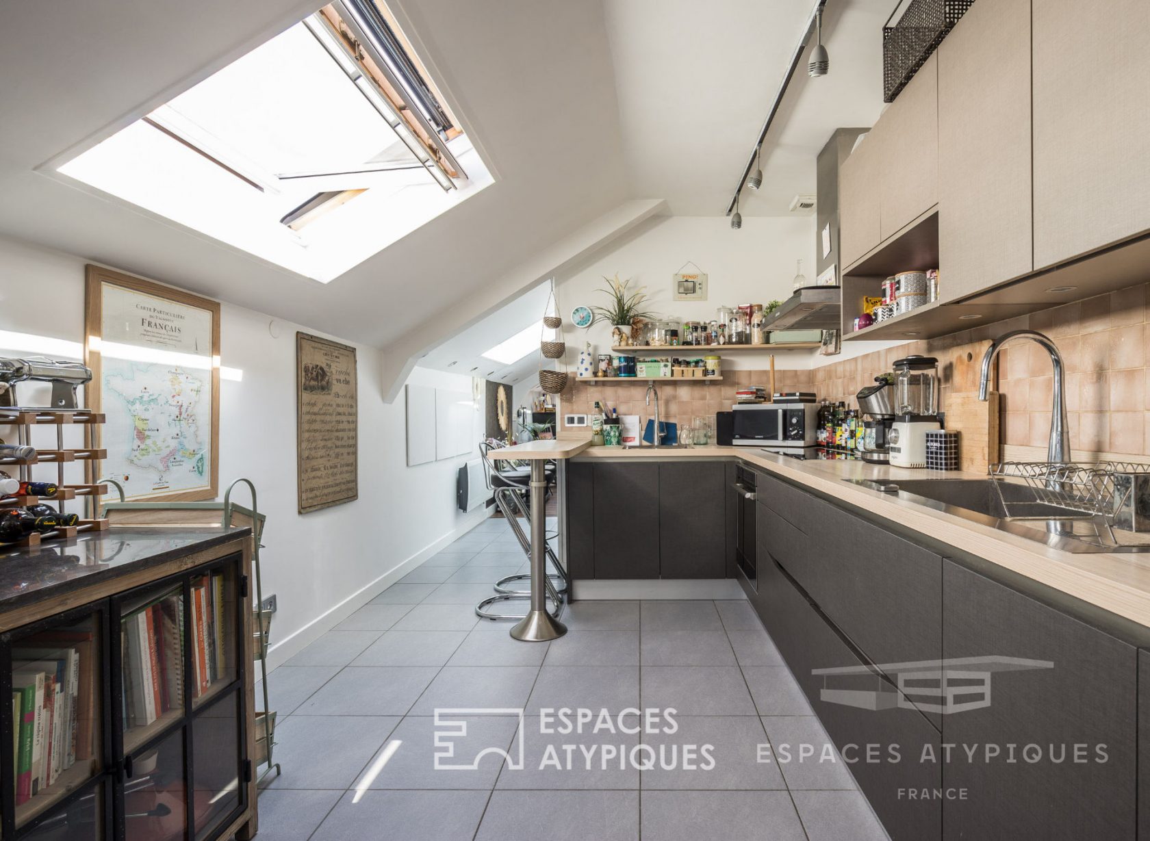 Appartement sous les toits