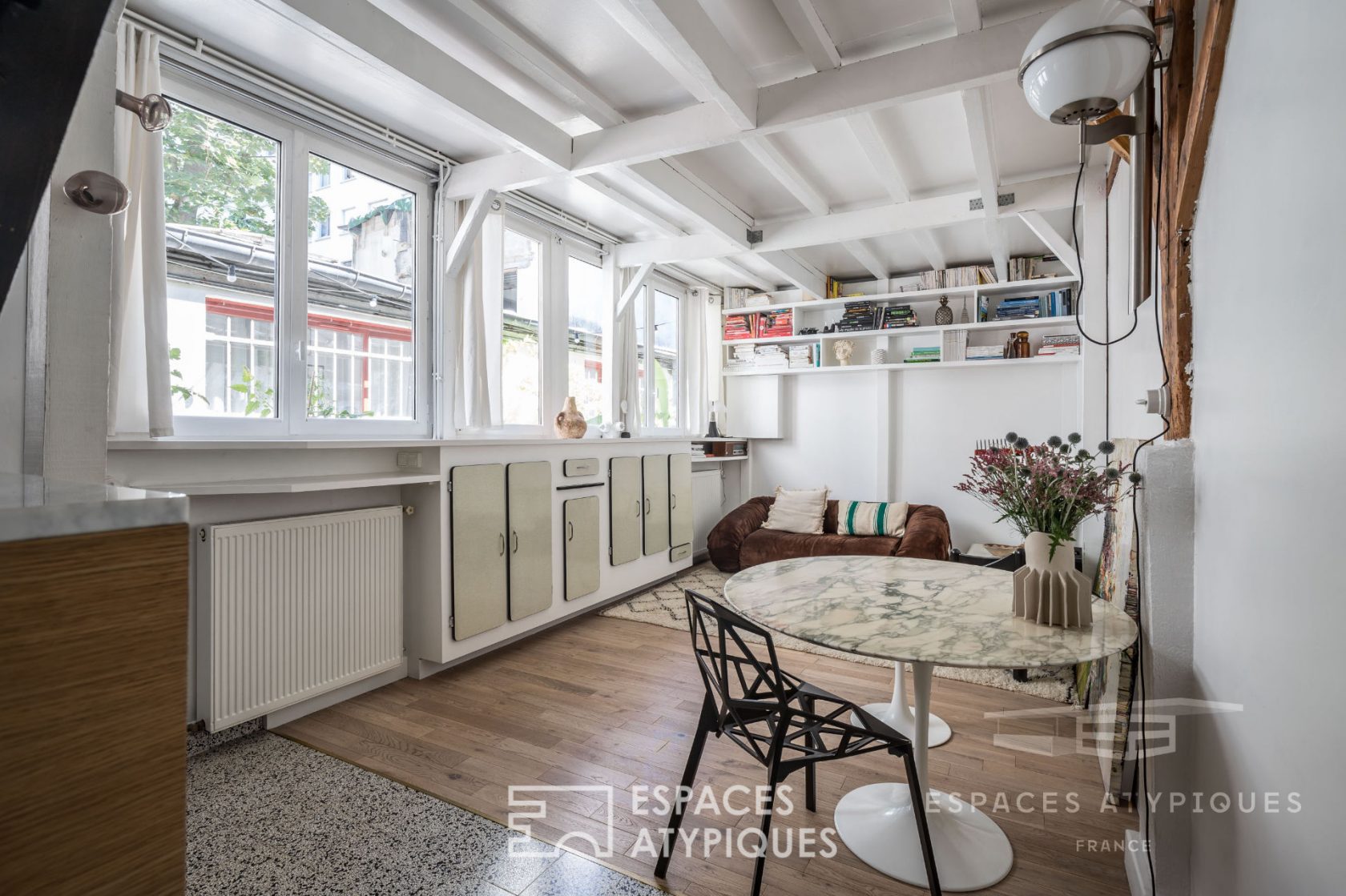 Ancien atelier de bonneterie en duplex