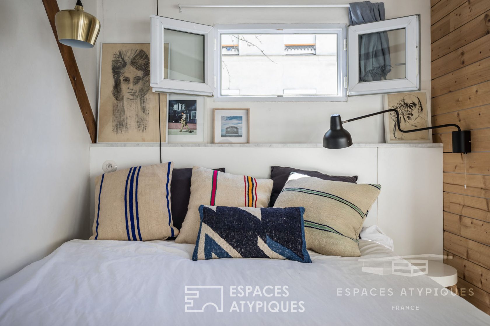 Ancien atelier de bonneterie en duplex