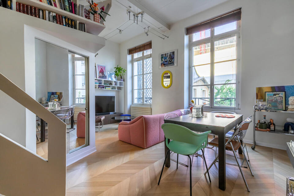 Loft lumineux au calme sur cour