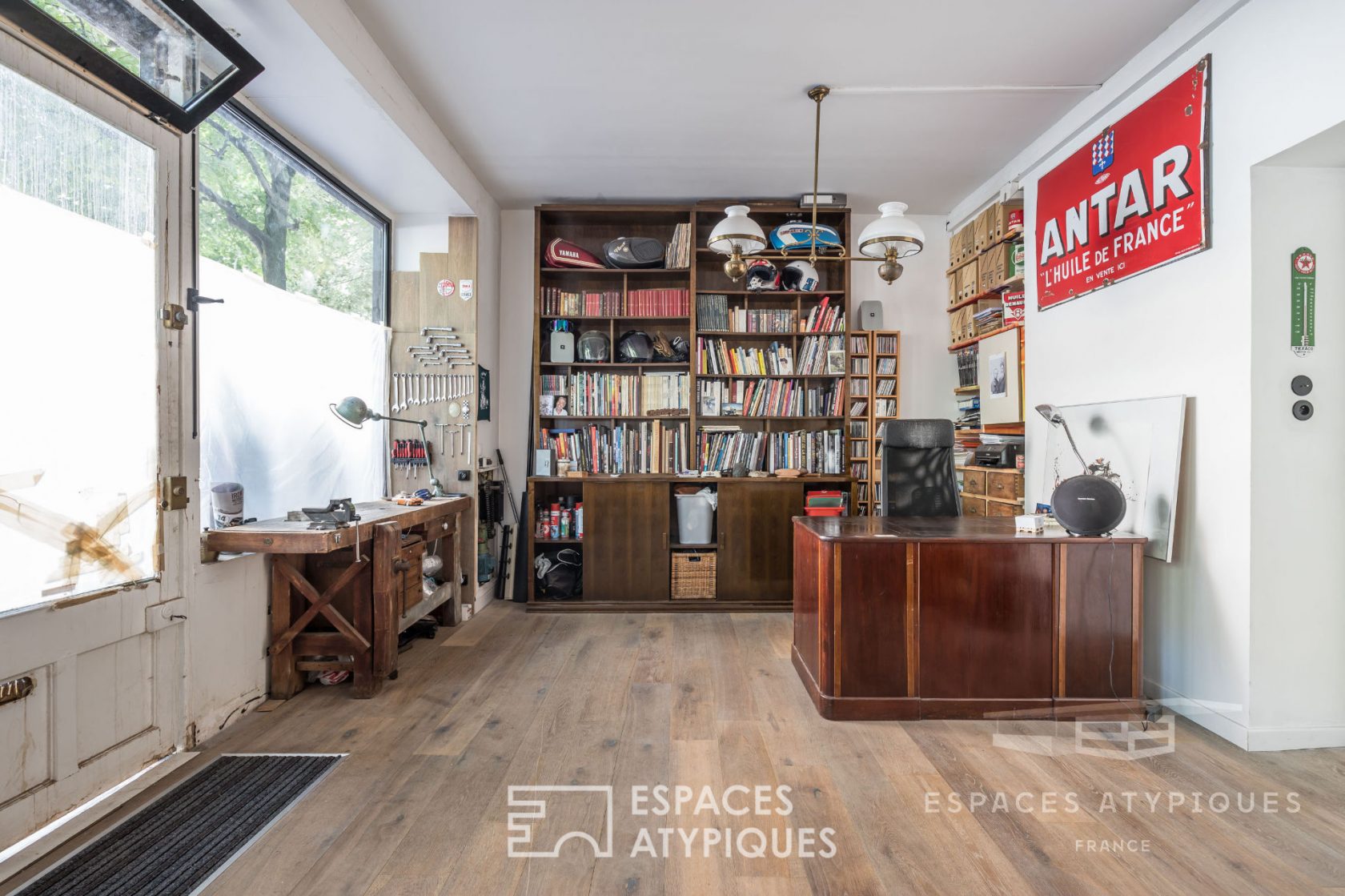 Duplex vintage dans une ancienne boutique