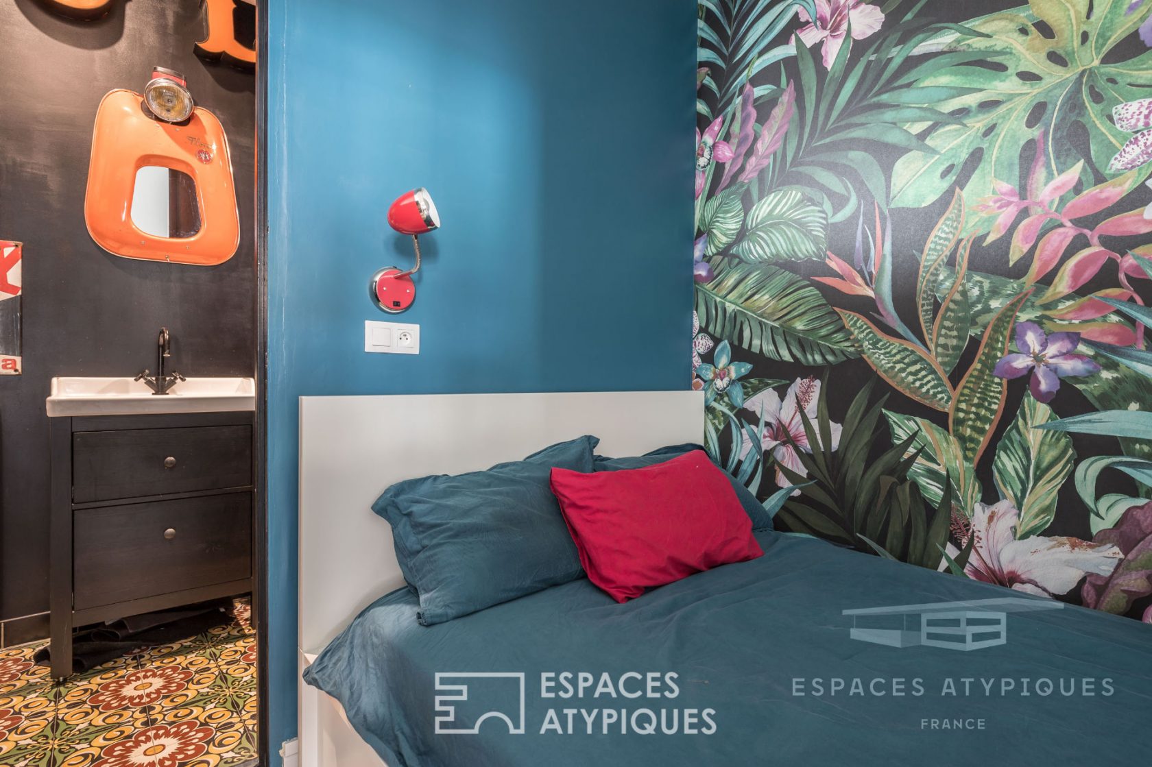 Duplex vintage dans une ancienne boutique