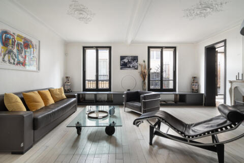 Appartement rénové par architecte au coeur du Marais