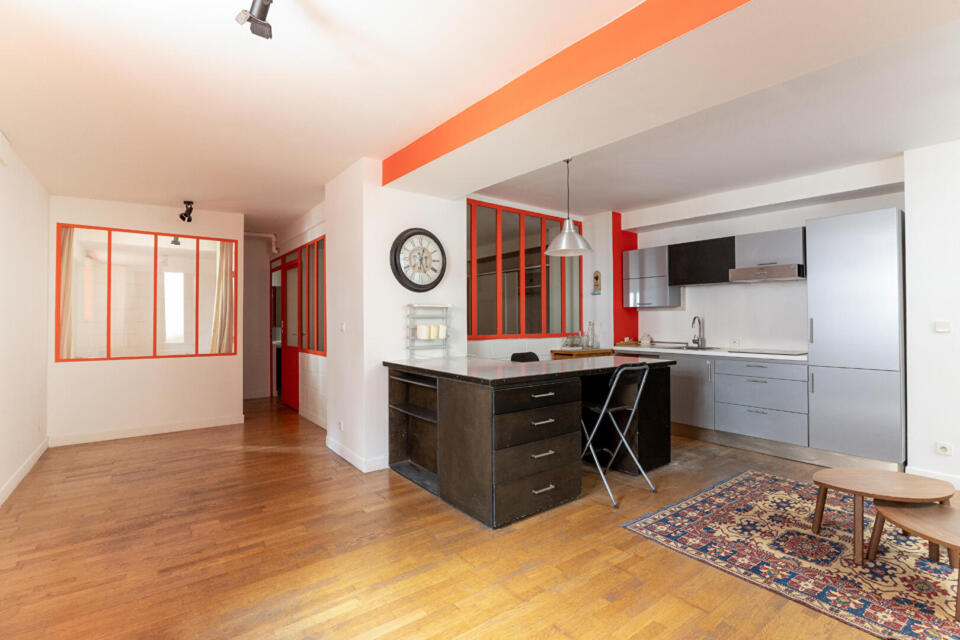 Appartement dans un ancien atelier d'artiste