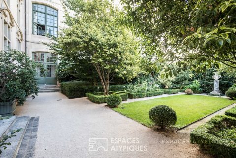 Duplex dans un Hôtel Particulier du Marais