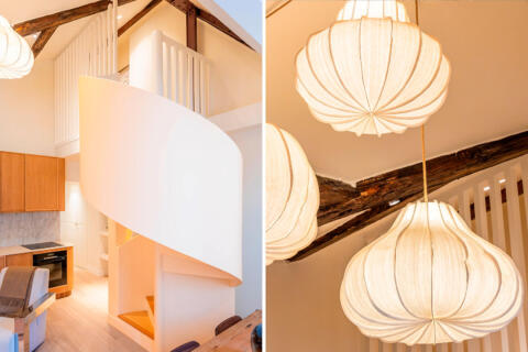 Un duplex sous les toits