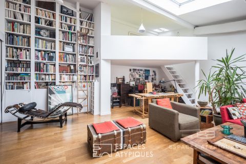 Duplex top floor in old carpentry workshop