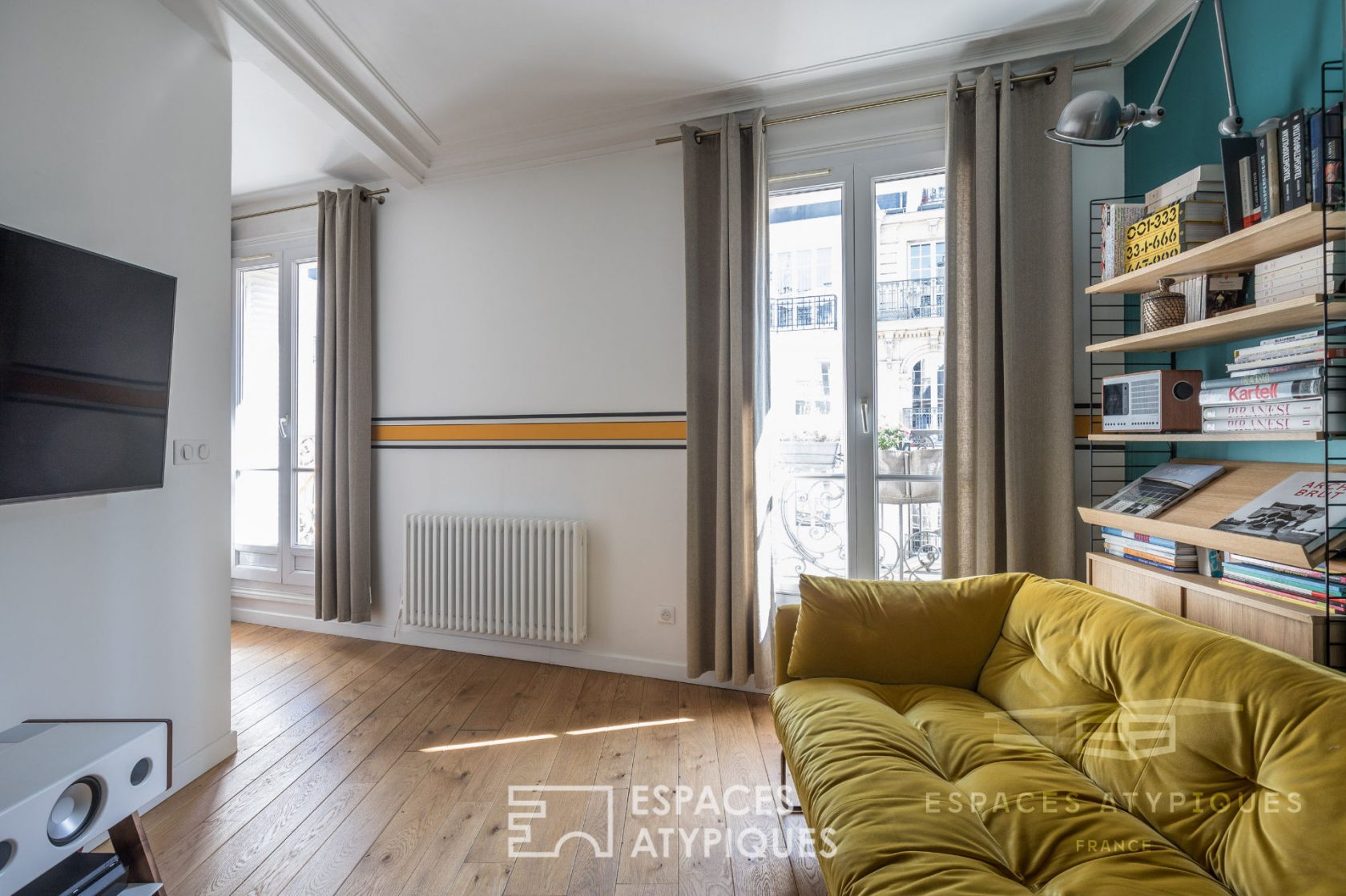 Appartement d’architecte avec balcon