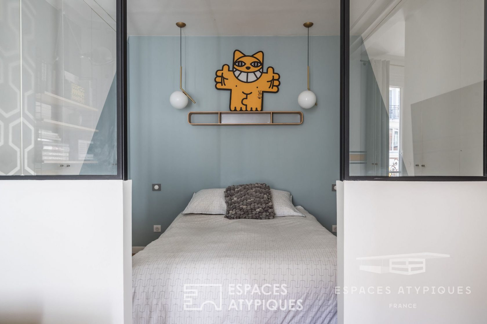 Appartement d’architecte avec balcon