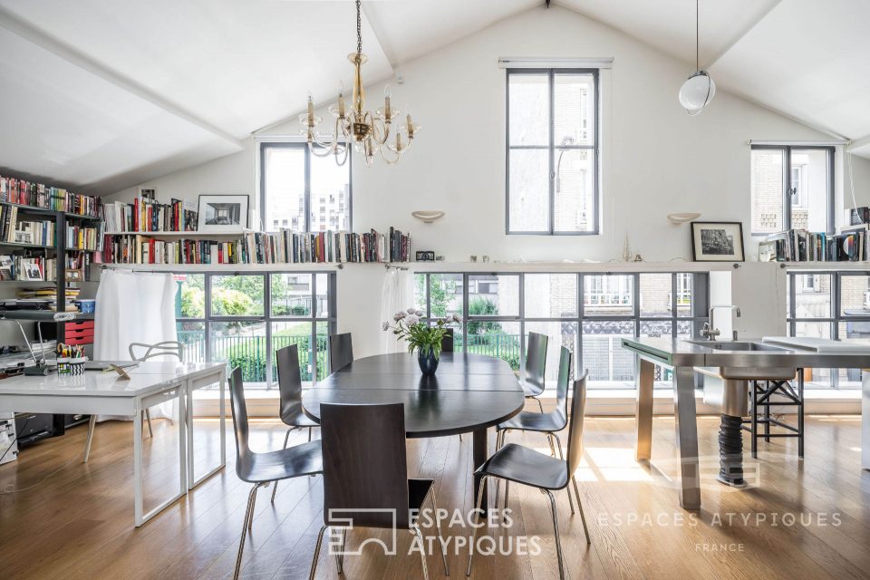 75020 PARIS - Loft avec patio dans une ancienne imprimerie - Réf. 1931EP