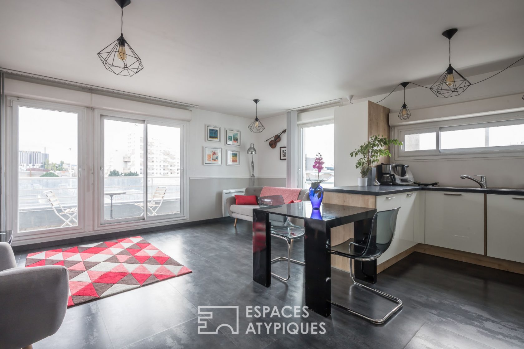 Appartement avec balcon et vue