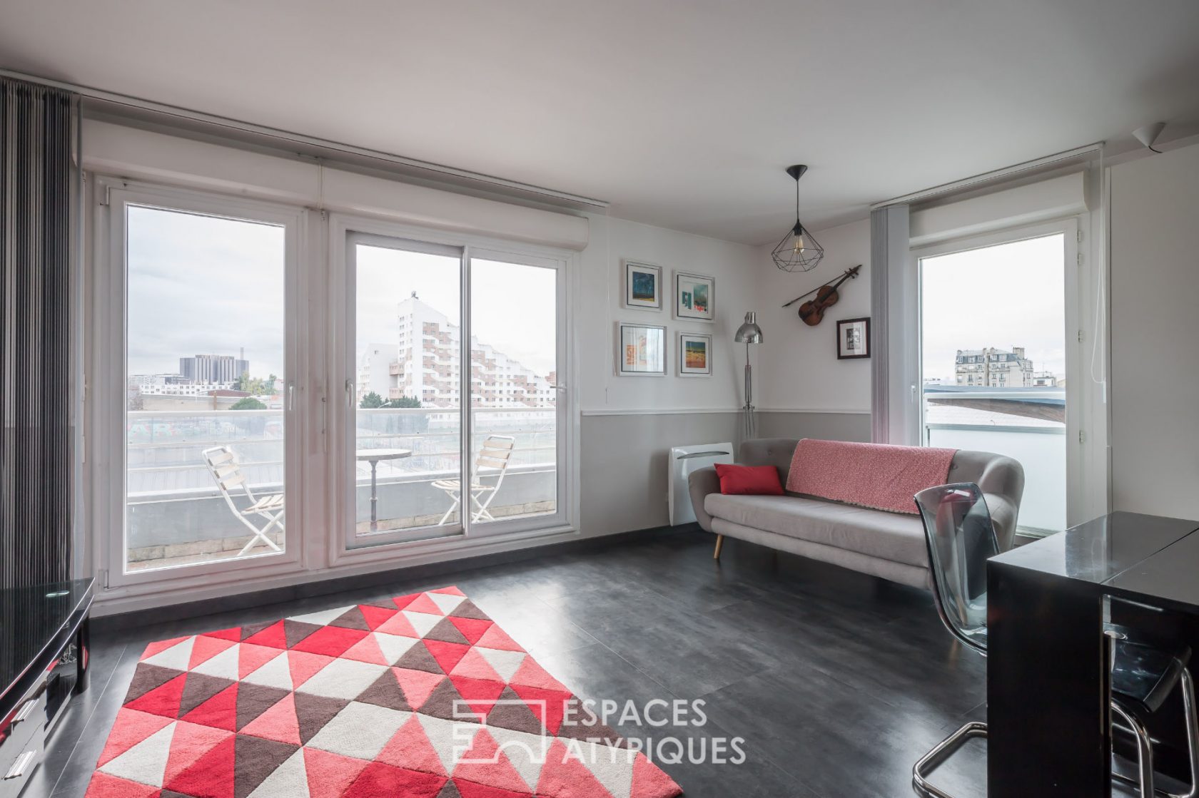 Appartement avec balcon et vue