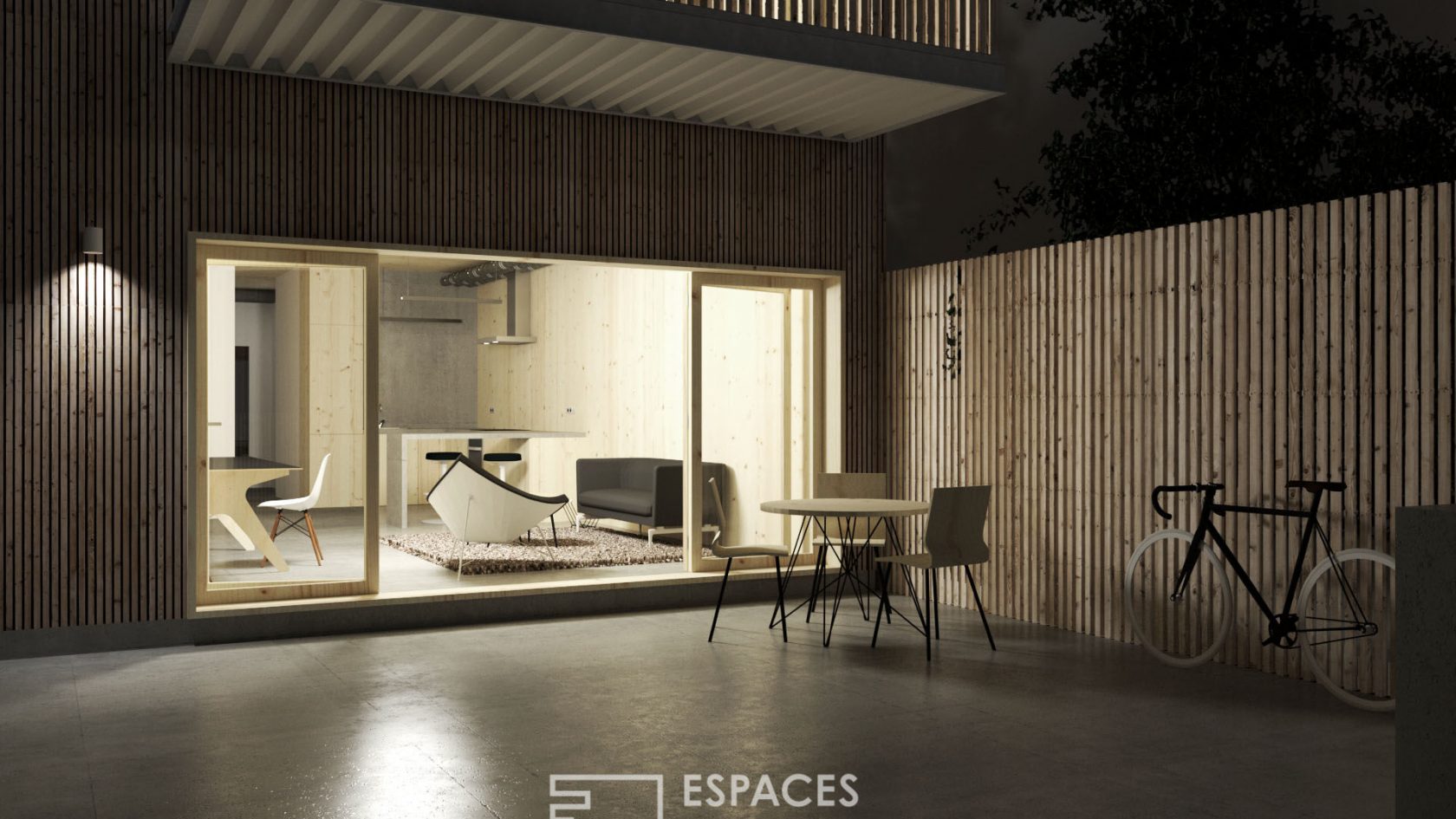 Eco-friendly apartment with garden