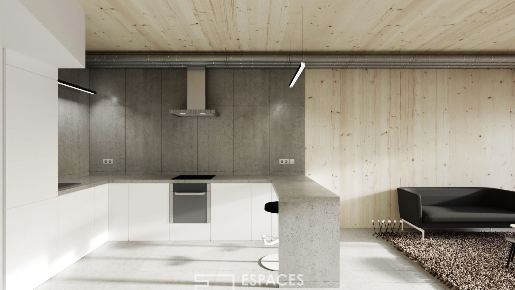 Eco-friendly apartment with garden