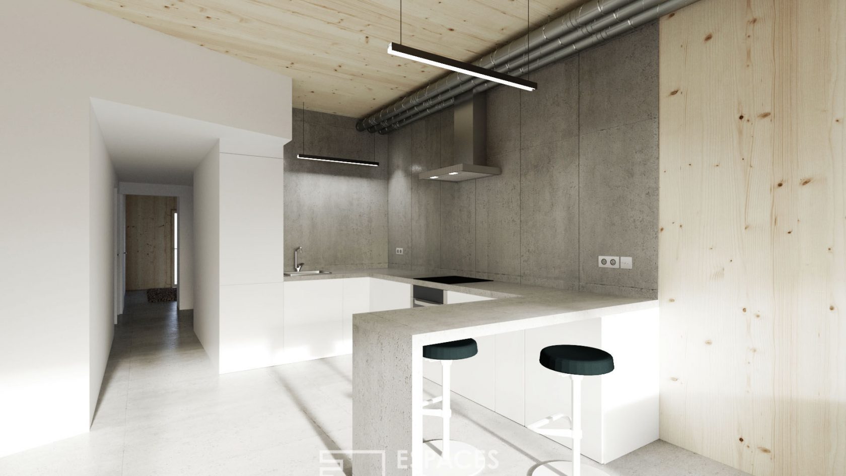 Eco-friendly apartment with garden