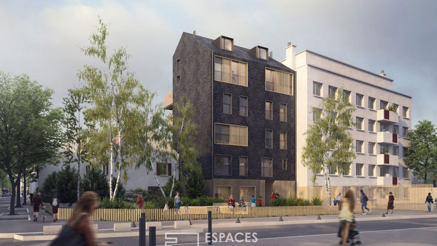 Eco-friendly apartment with garden