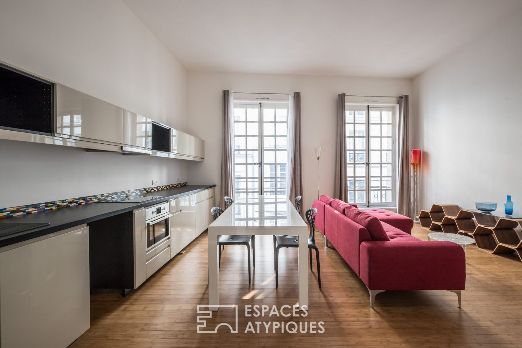 Contemporary flat near Beaubourg