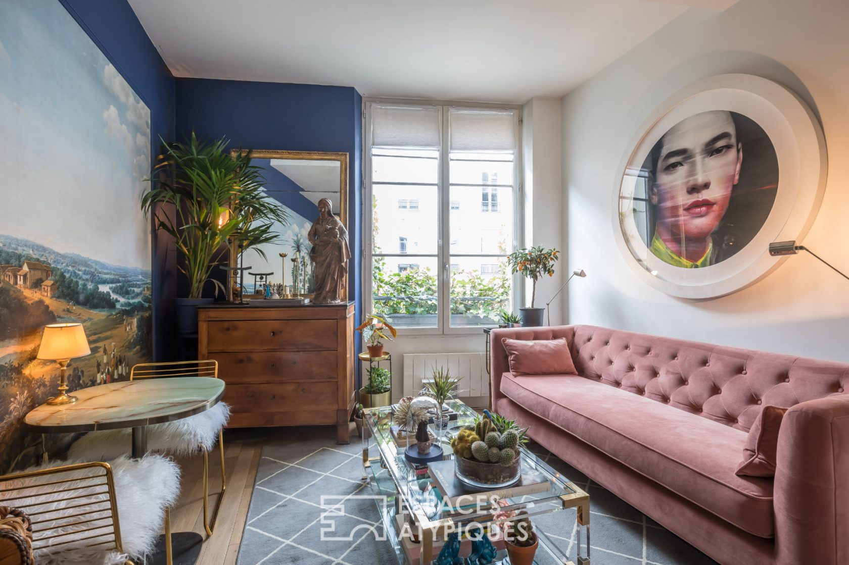 Appartement à l’esprit rétro chic