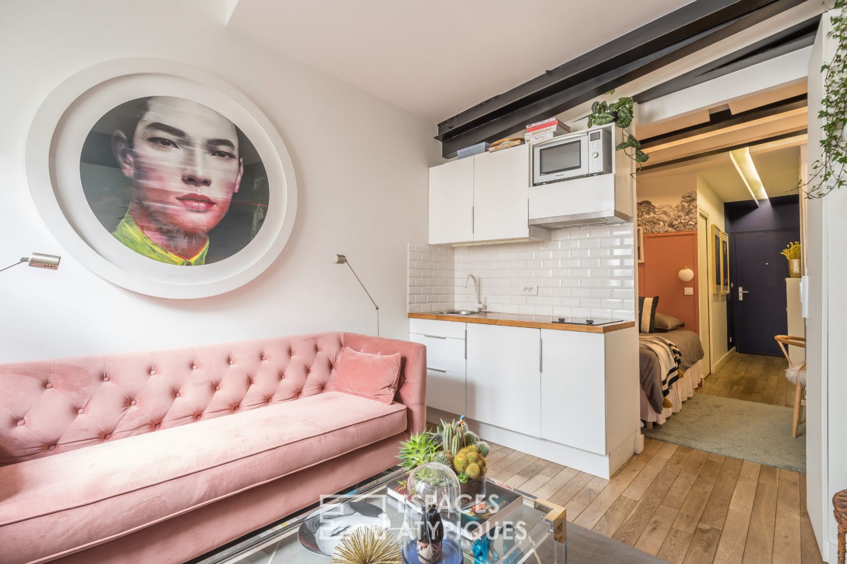 Appartement à l’esprit rétro chic