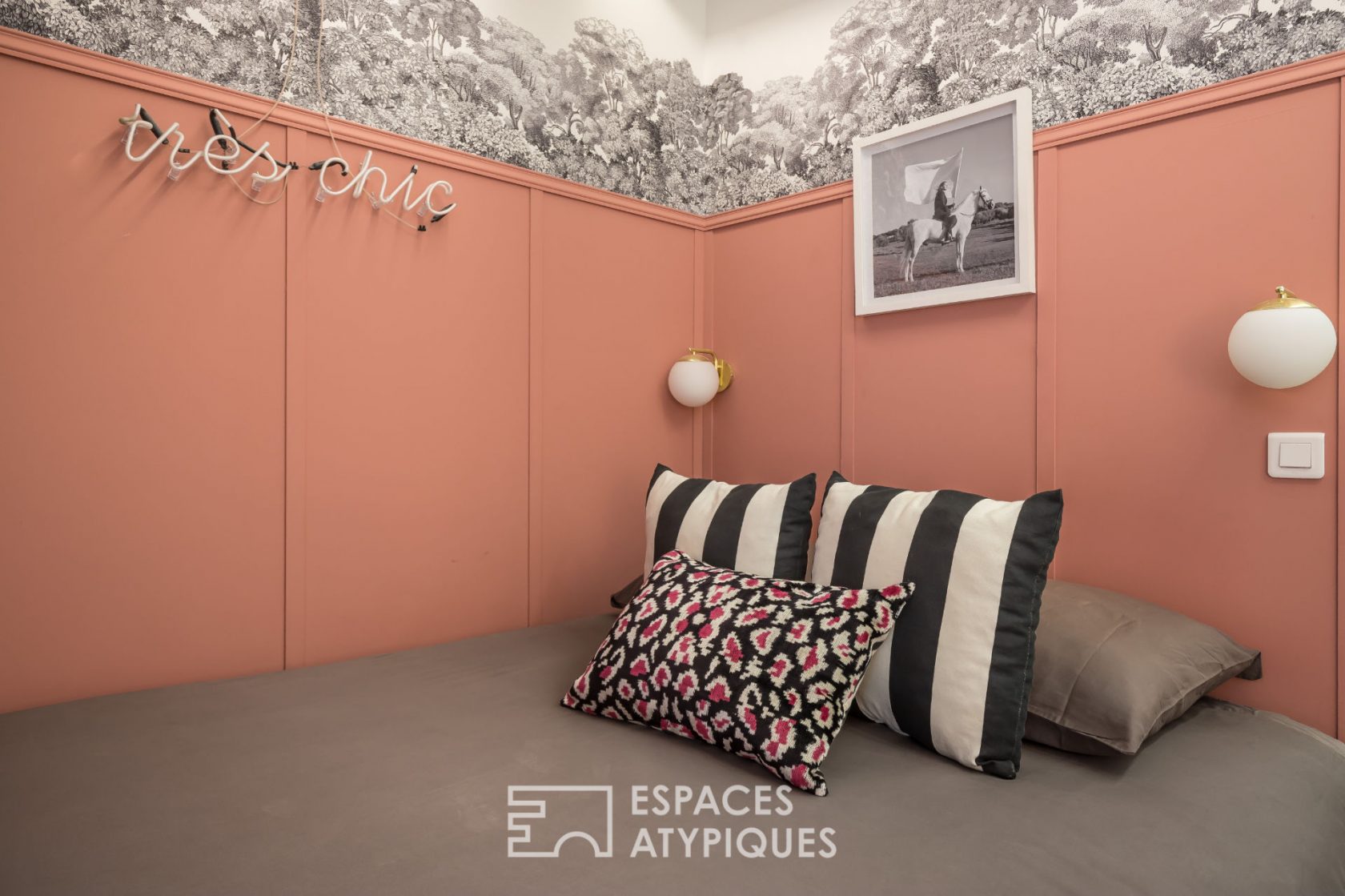 Appartement à l’esprit rétro chic