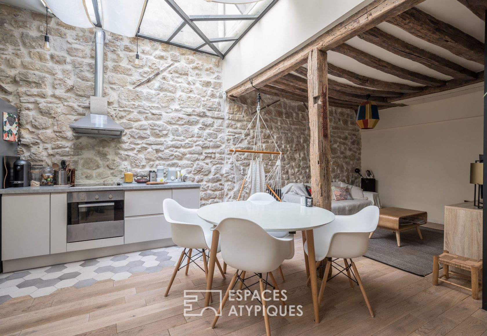 Loft dans ancien atelier de tanneur