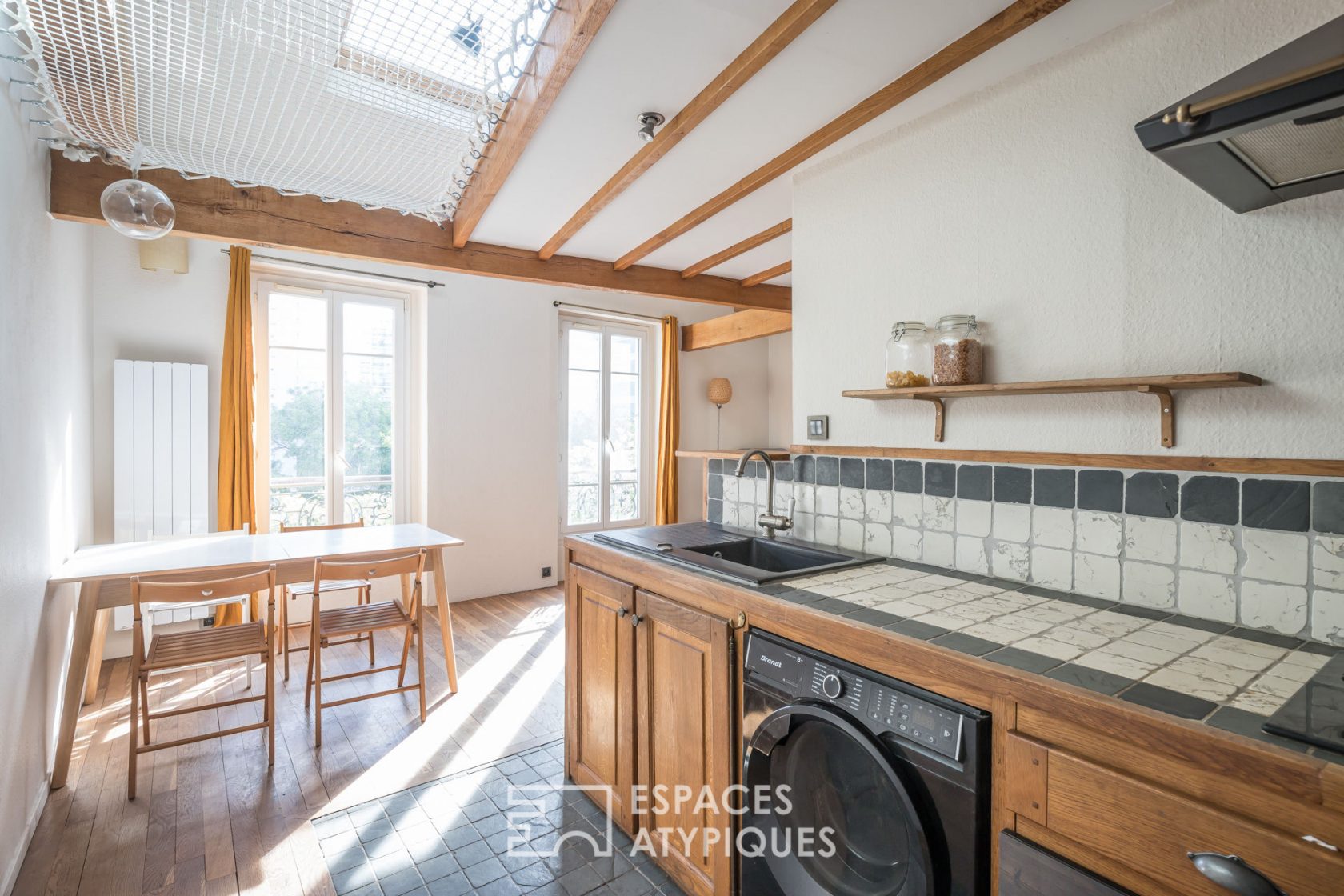 Duplex under the roof