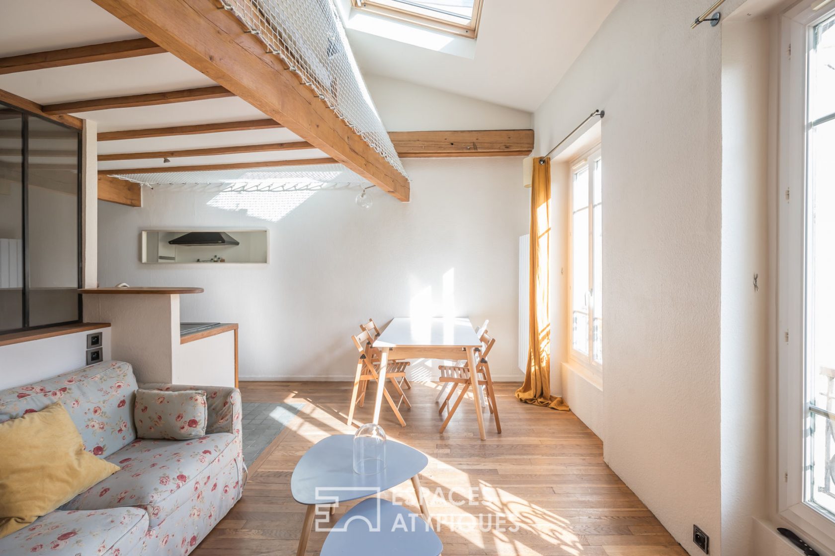 Duplex under the roof