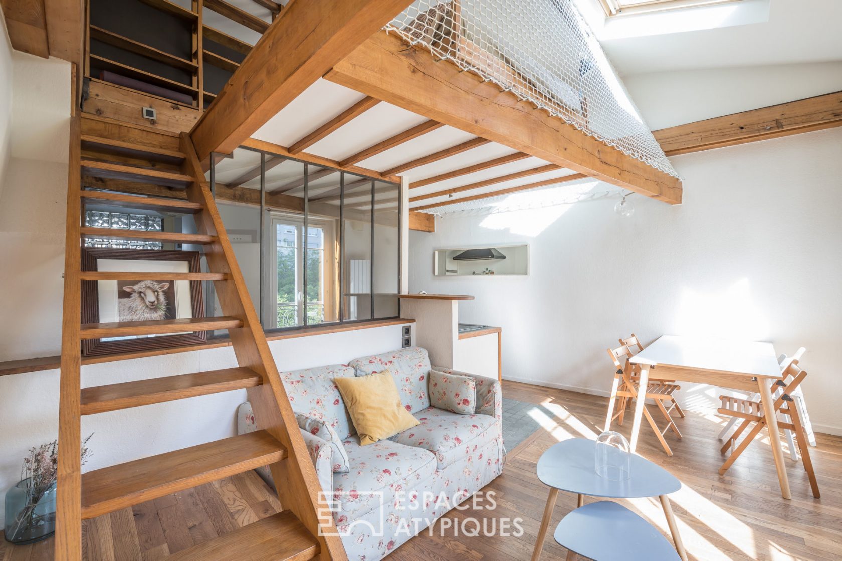 Duplex under the roof