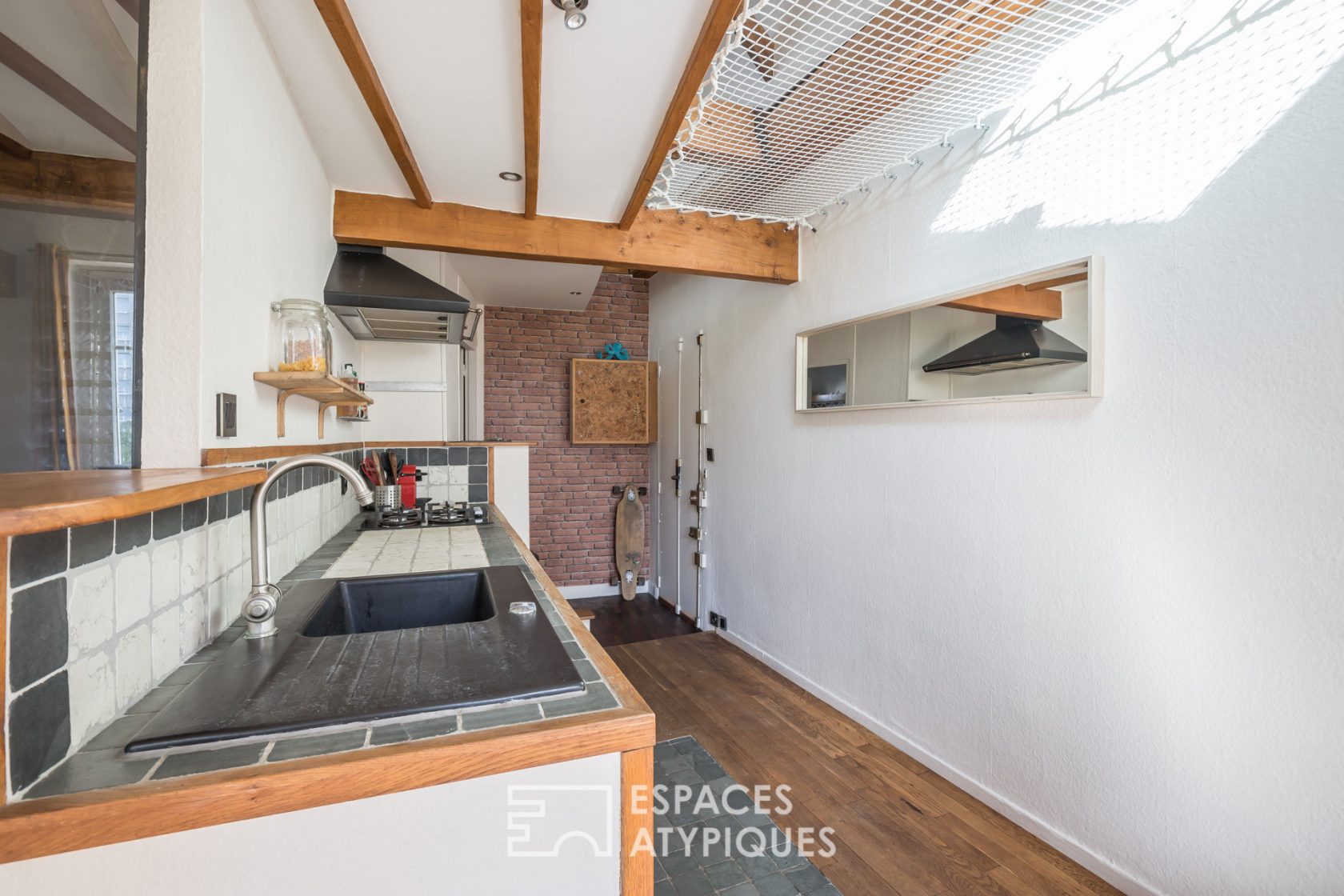 Duplex under the roof