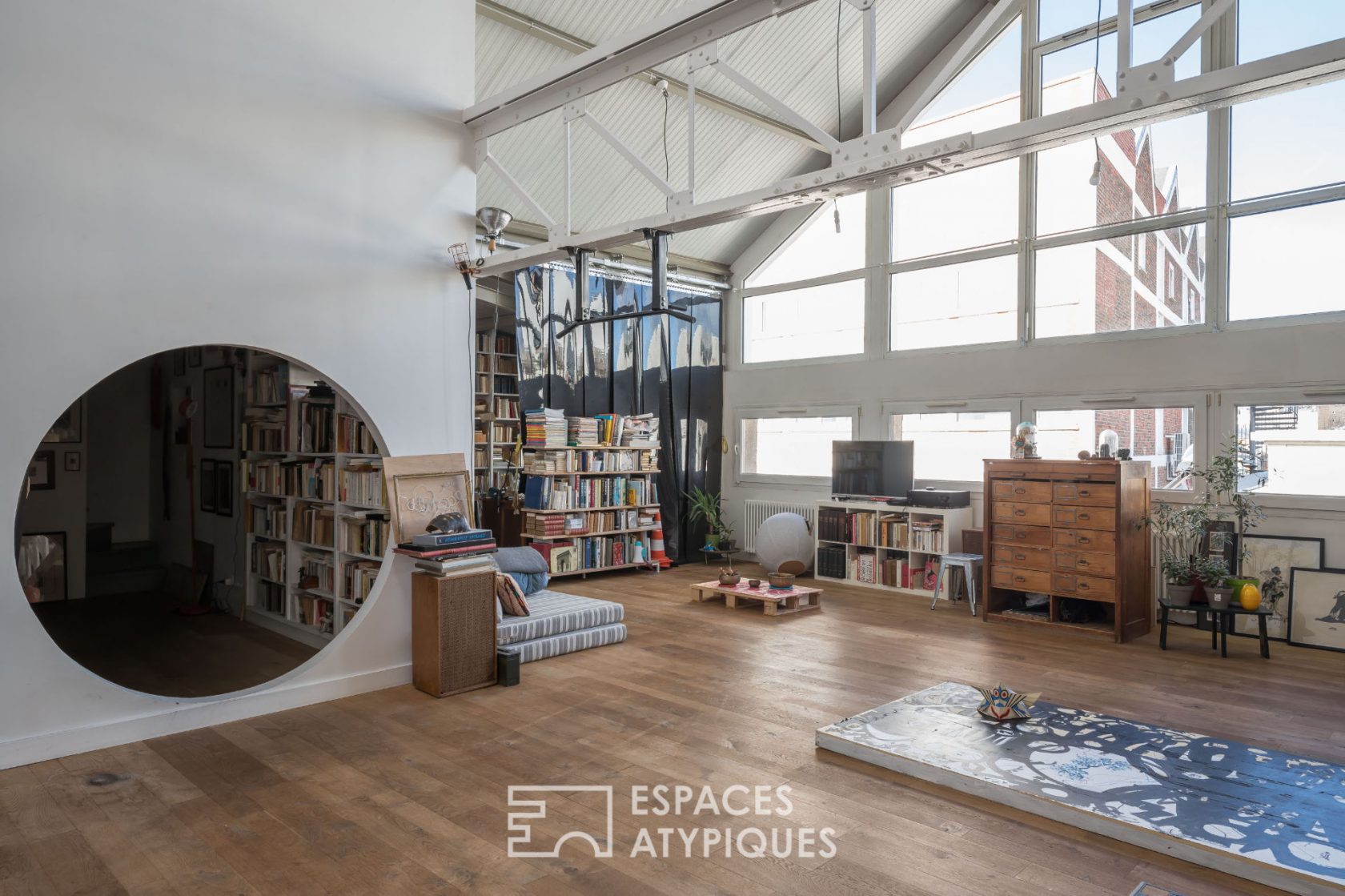 Loft industriel aux volumes hors normes