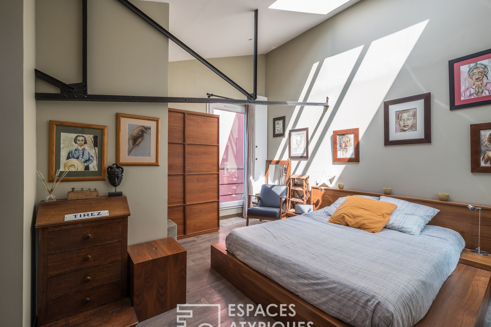 Loft en triplex avec terrasses