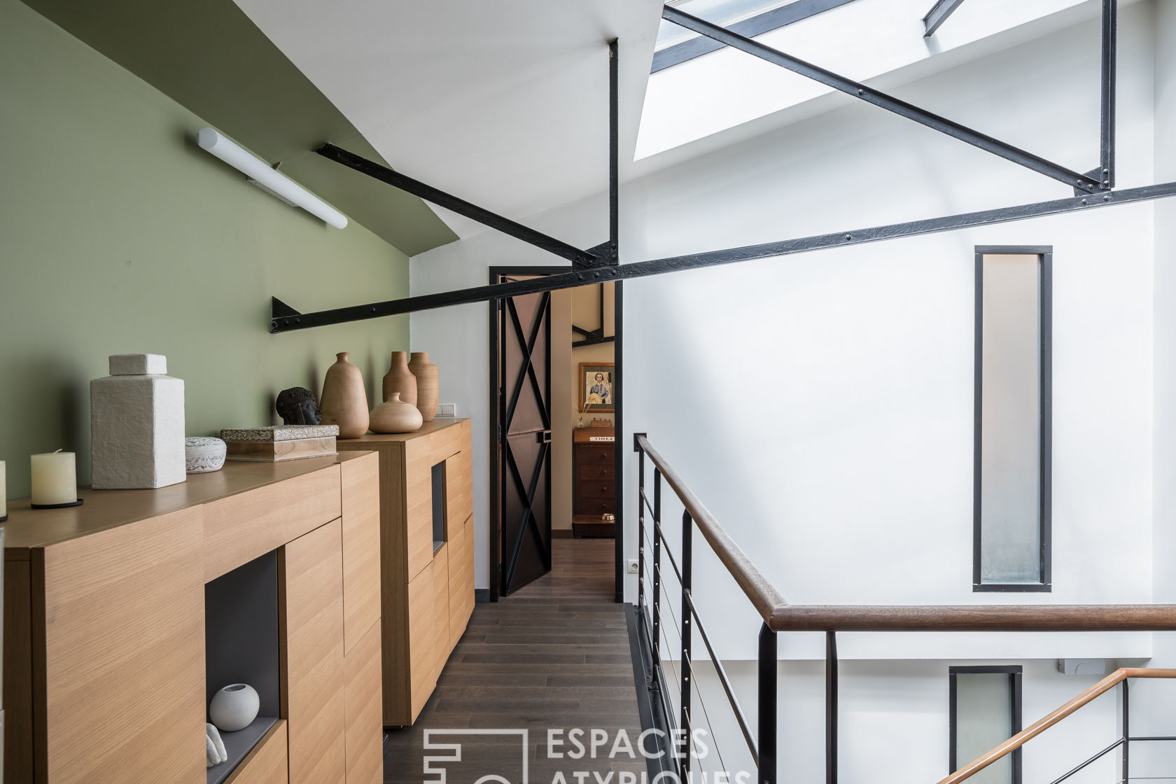 Loft en triplex avec terrasses