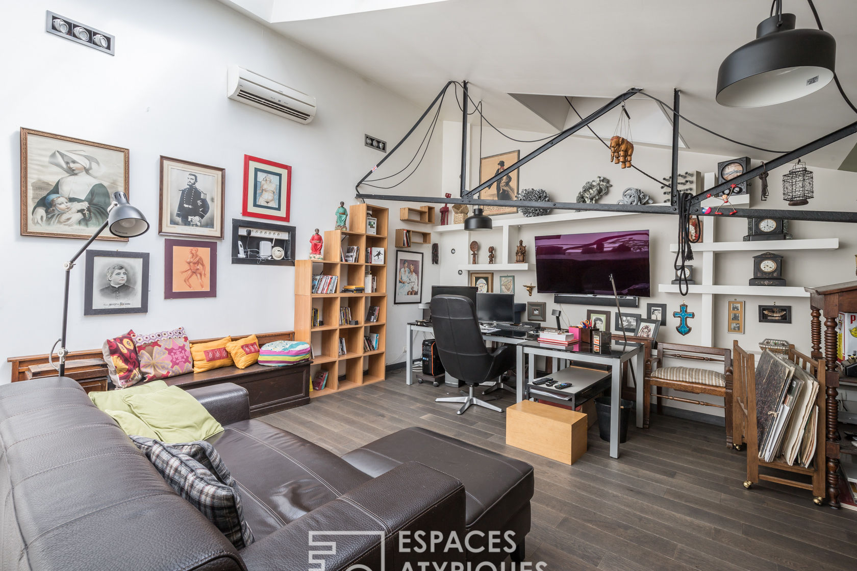 Loft en triplex avec terrasses