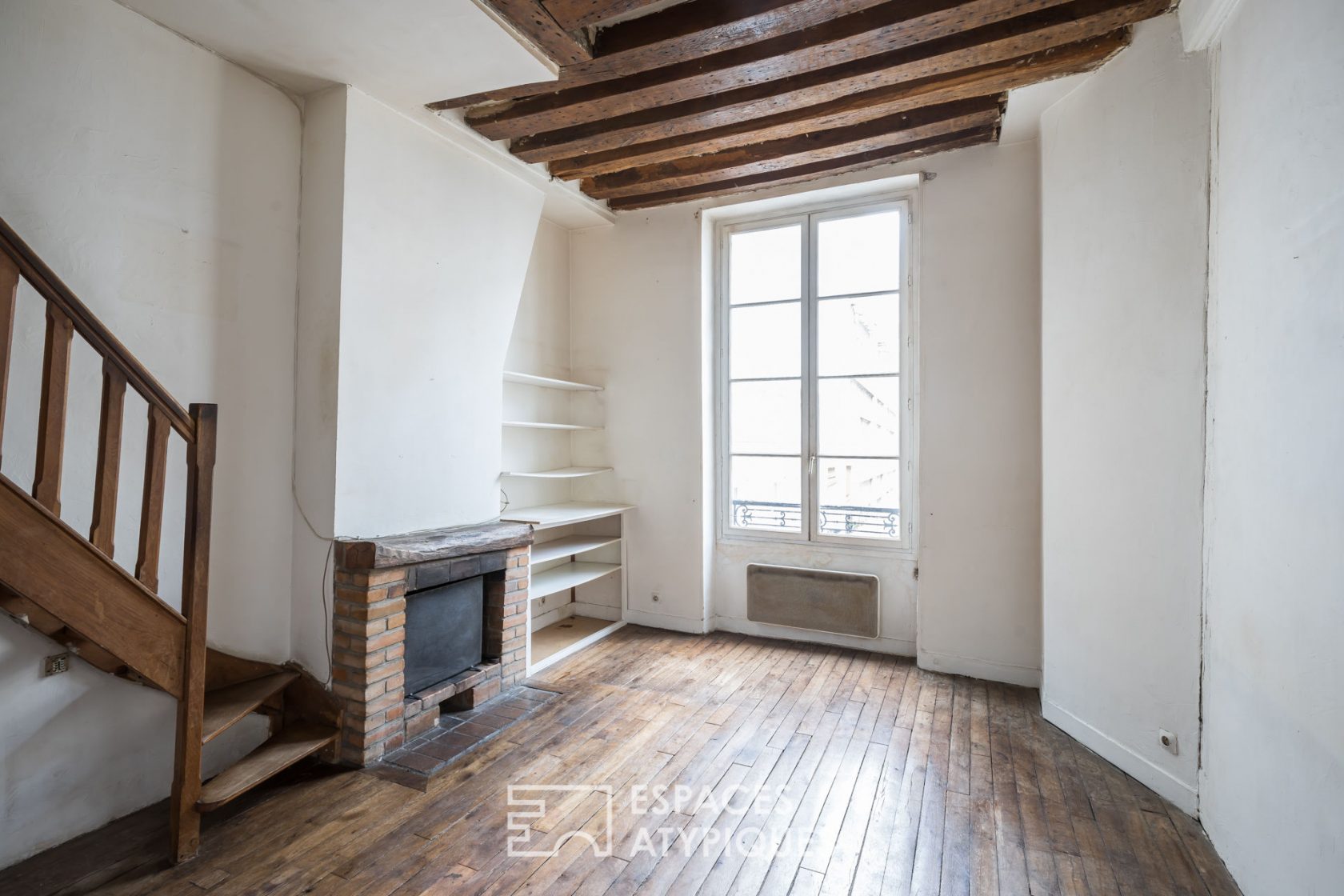 Appartement à réinventer dans le Marais