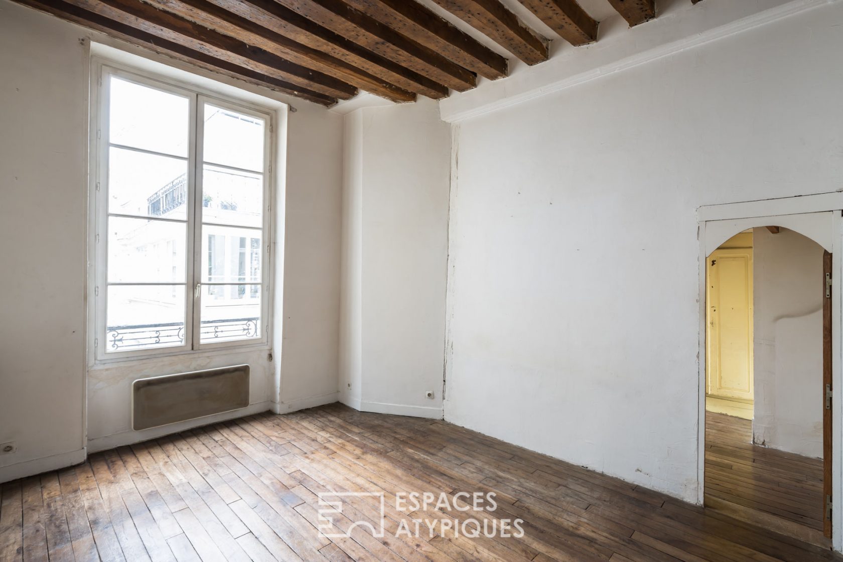 Appartement à réinventer dans le Marais