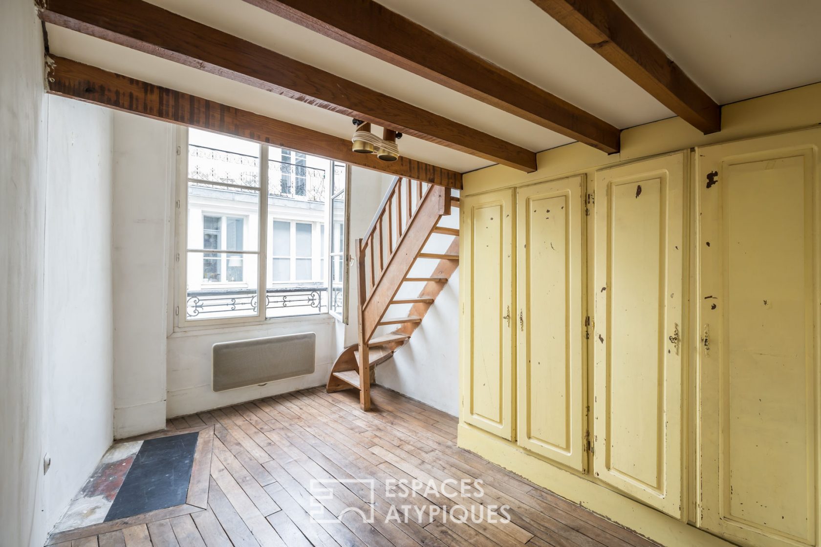 Appartement à réinventer dans le Marais