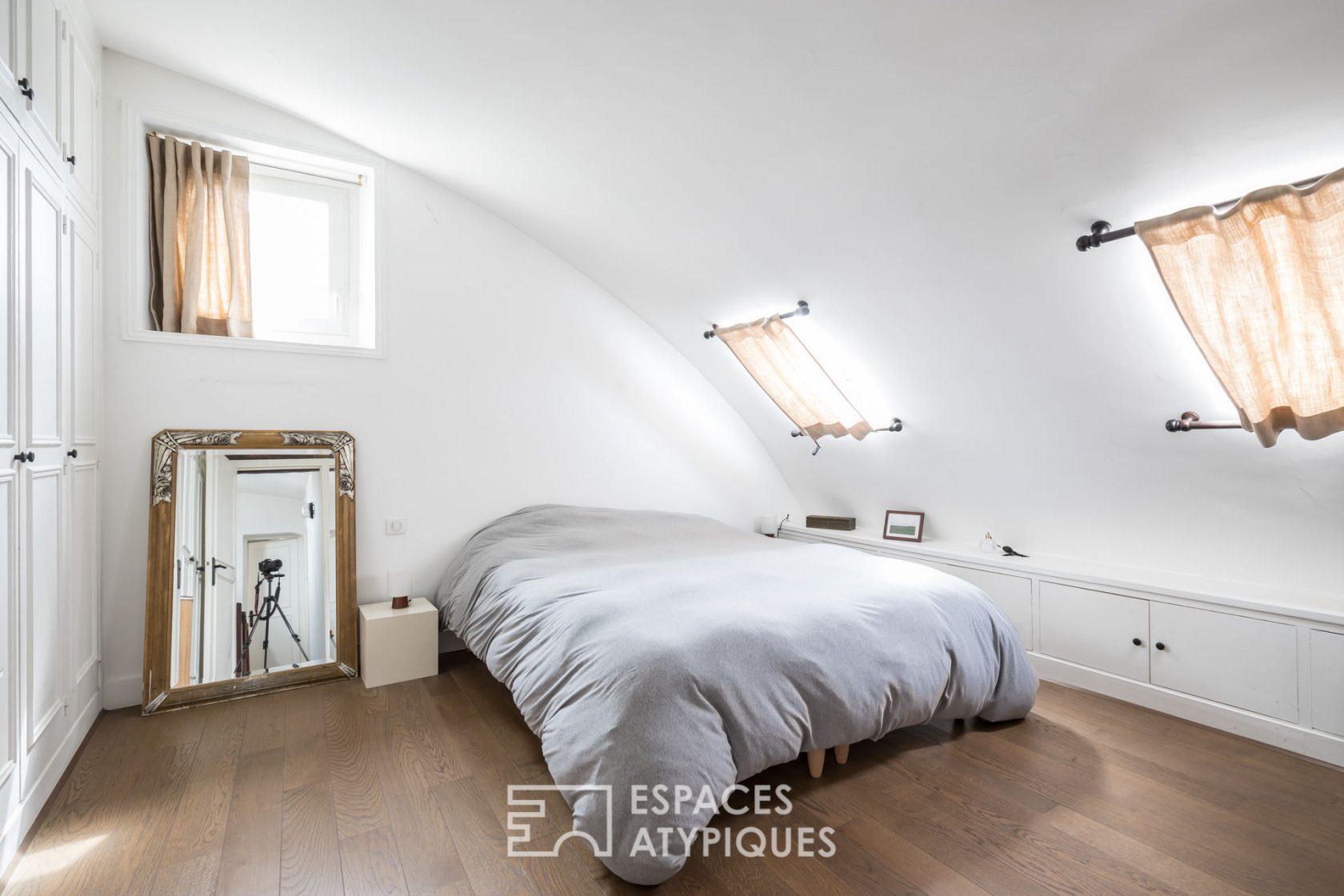 Duplex en dernier étage dans le Haut Marais