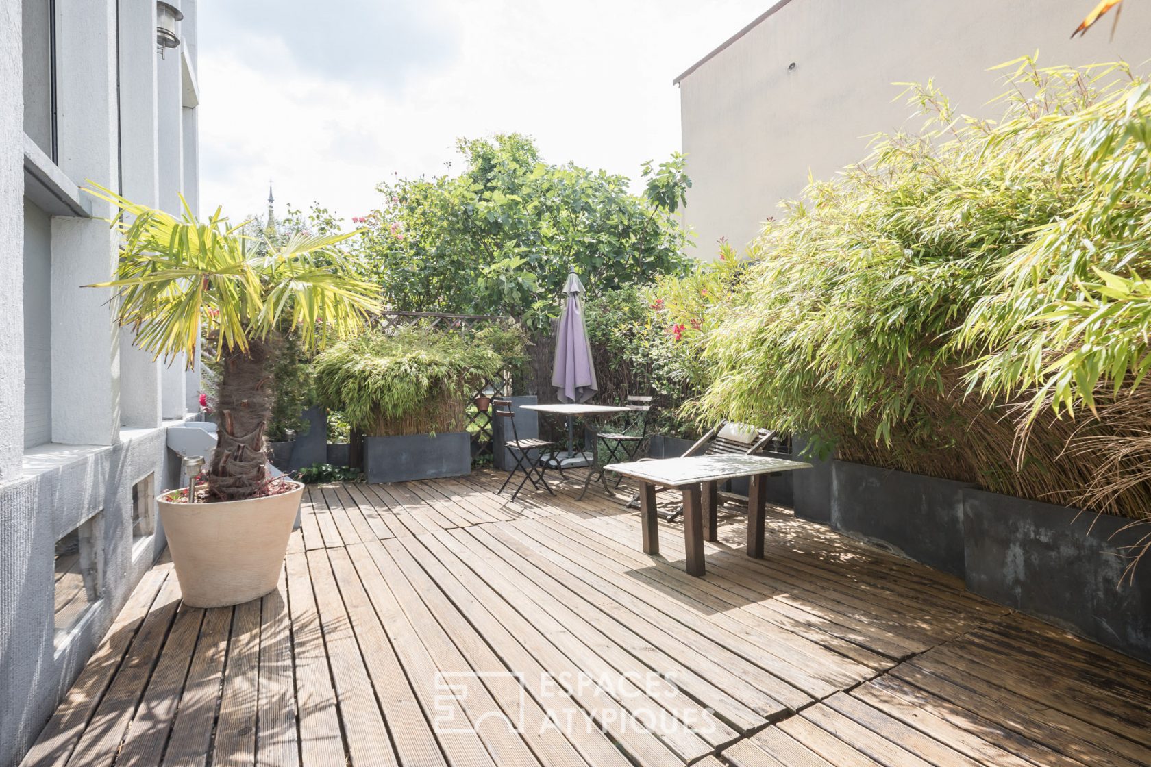 Loft avec terrasse dans ancienne usine