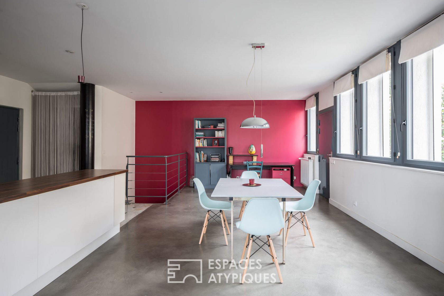 Loft avec terrasse dans ancienne usine