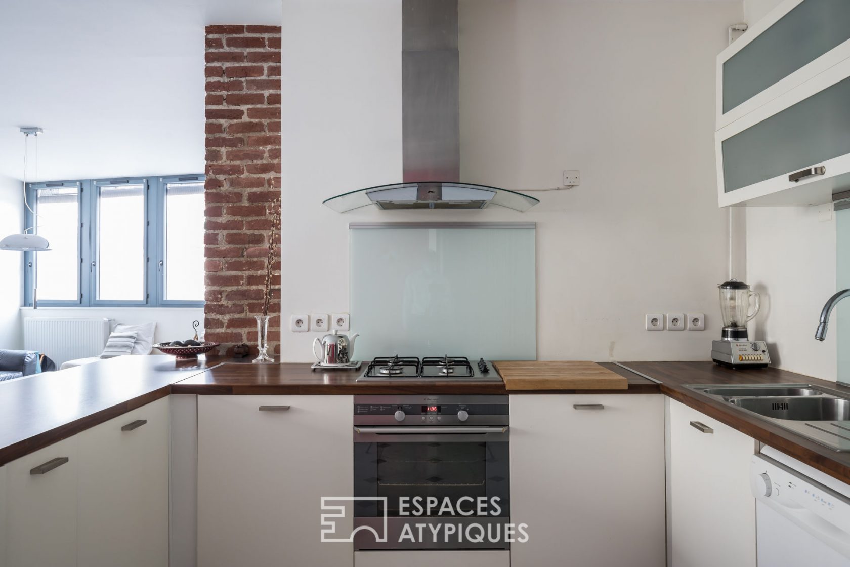 Loft avec terrasse dans ancienne usine