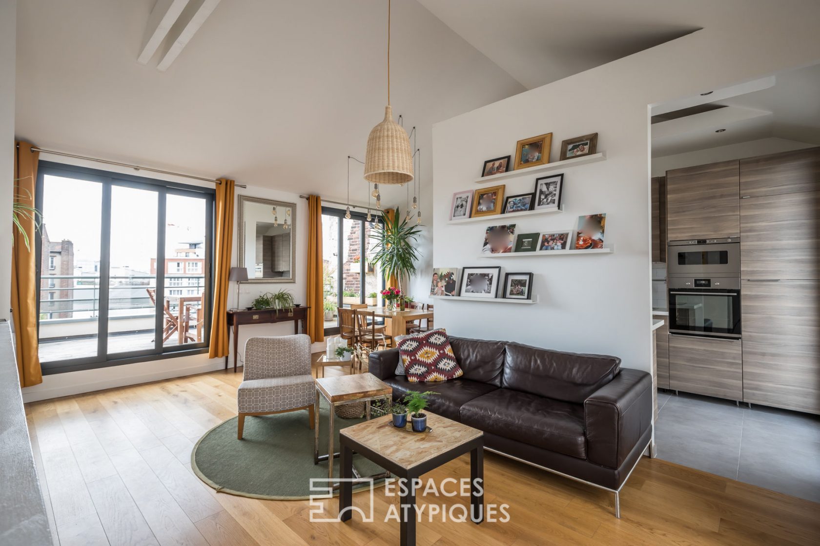 Duplex en dernier étage avec terrasse