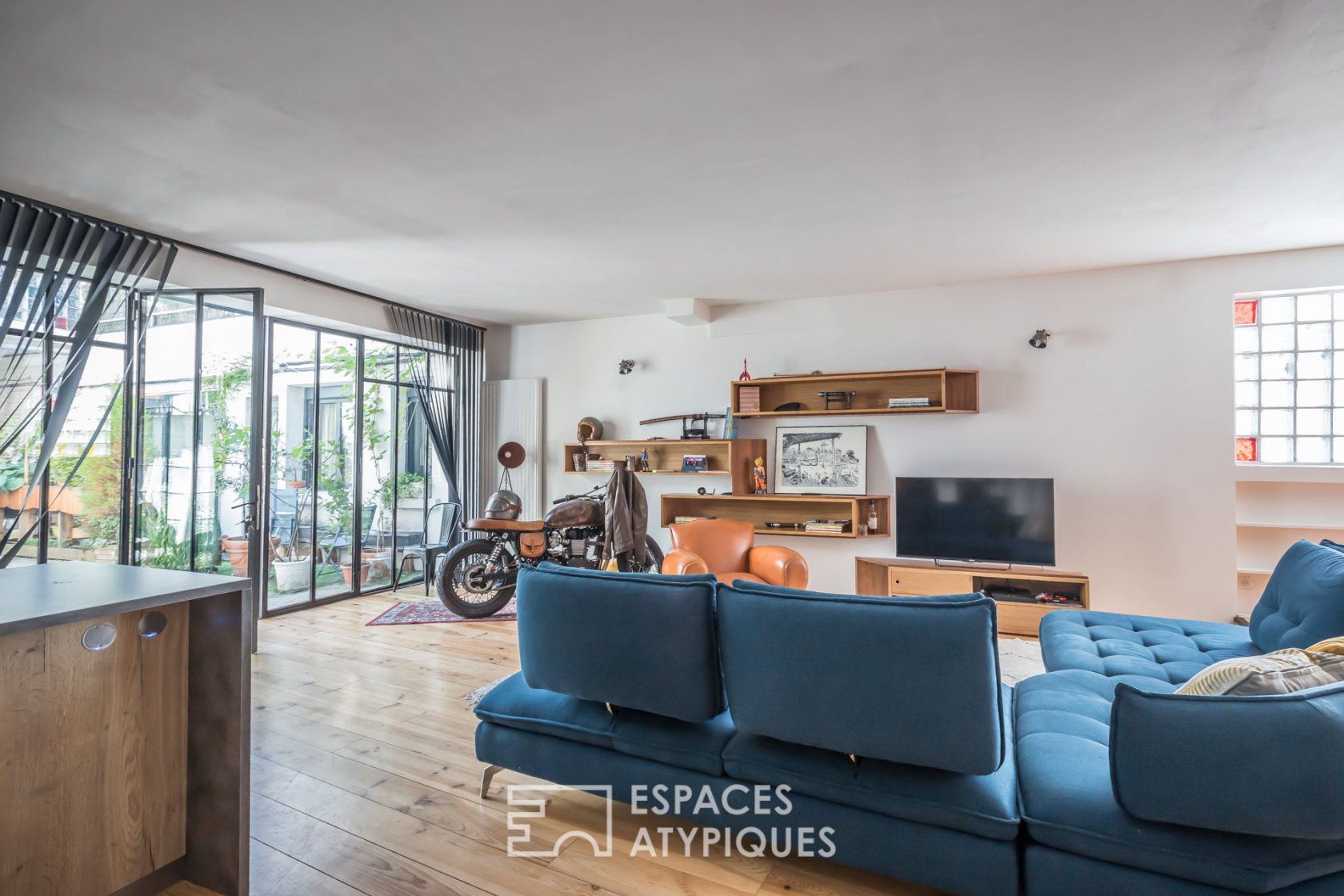 Loft dans ancien atelier de menuiserie