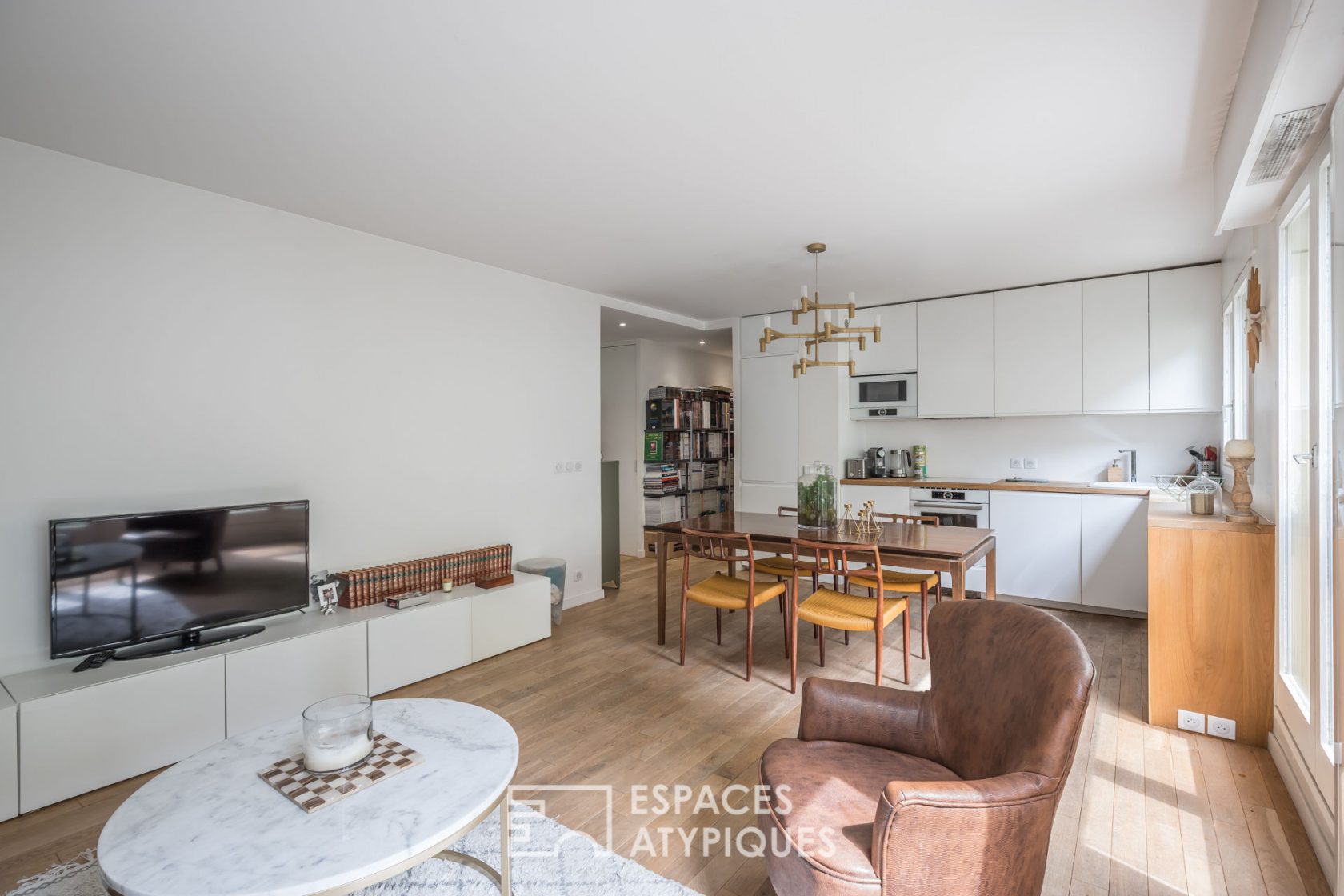 Appartement contemporain dans un passage