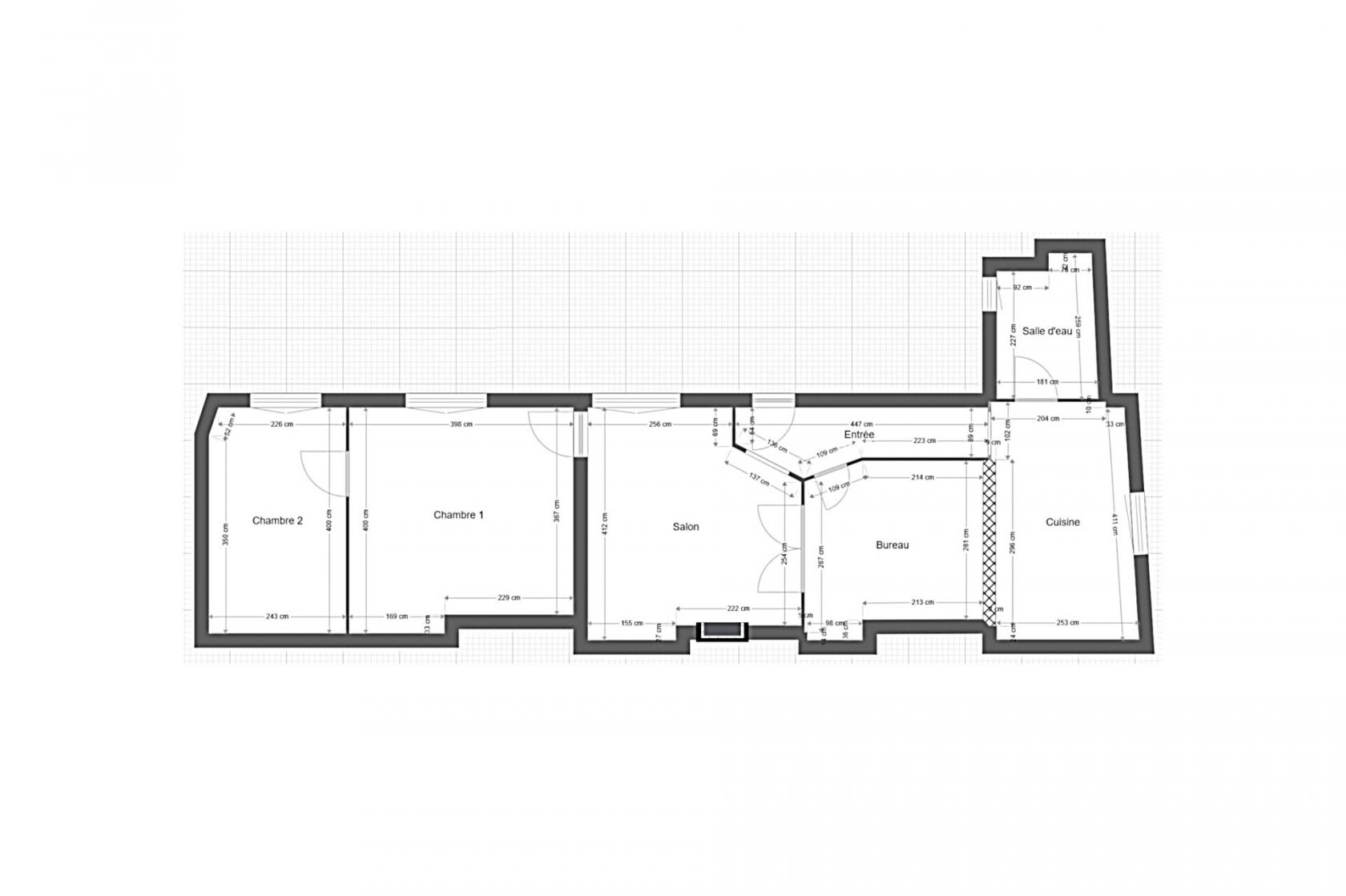 Appartement à réinventer dans le Marais