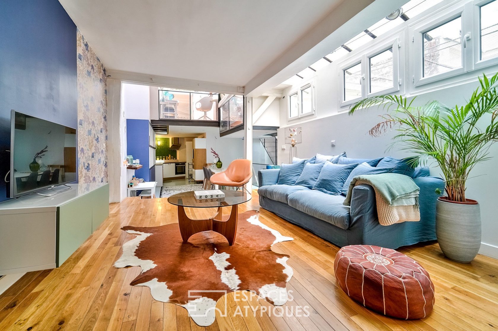 Triplex contemporain