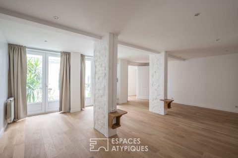 loft with patio